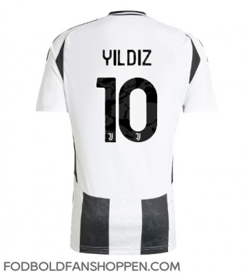 Juventus Kenan Yildiz #10 Hjemmebanetrøje 2024-25 Kortærmet